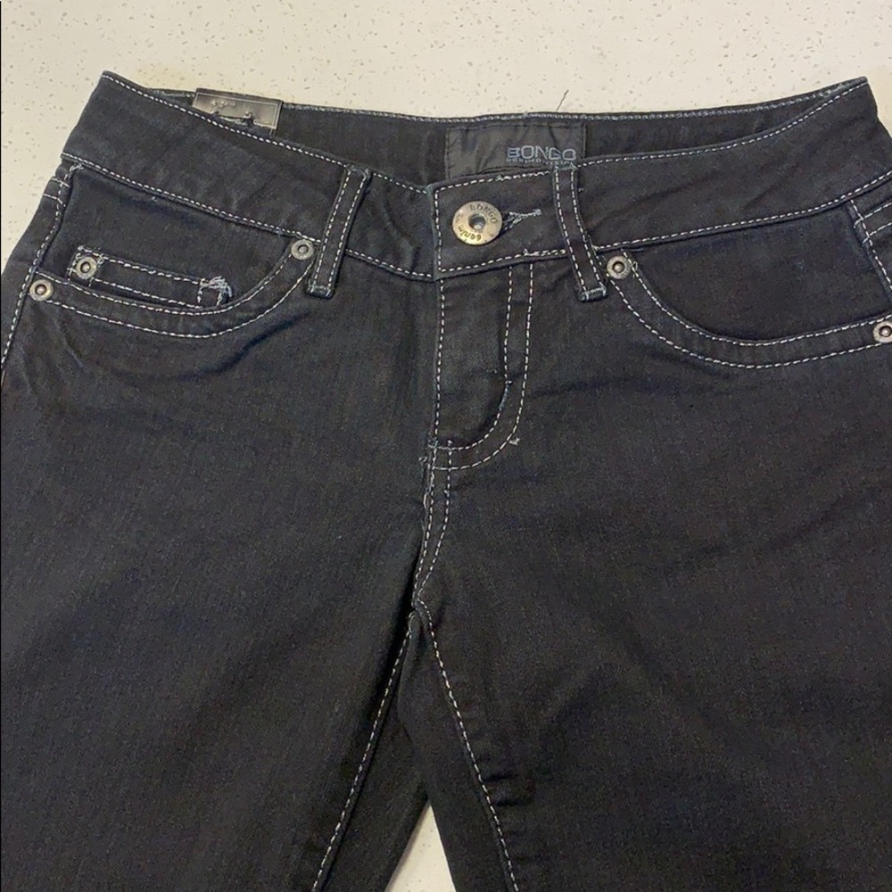 Bongo low rise skinny black jeans